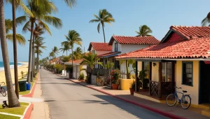 Zona residencial en Veracruz México