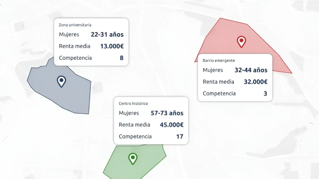 Perfil del mercado y clientes potenciales para elegir la ubicación de un negocio